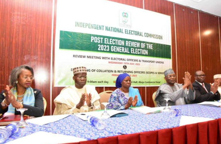 PHOTOS: INEC, Civil Society Organizations Review 2023 General Elections